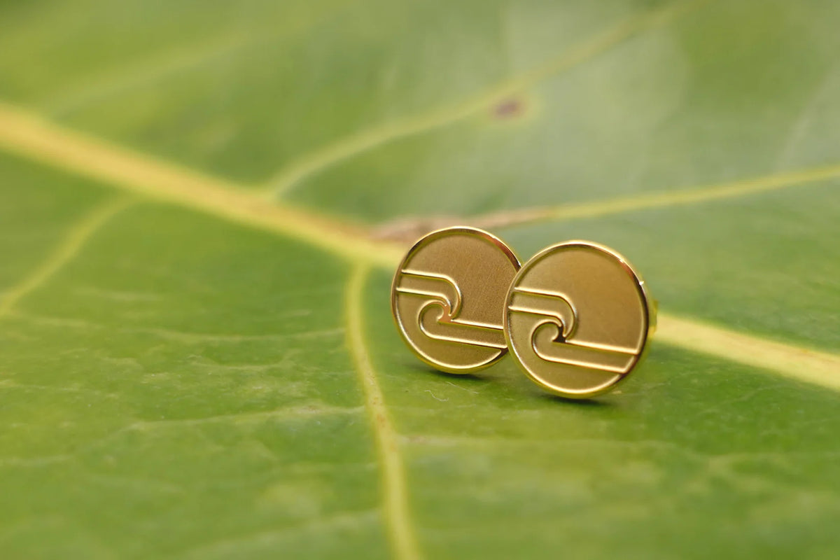 Taco Tuesday Studs - Gold