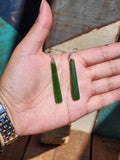 #1 Pounamu Earrings (45mm)