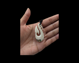 Small Bone Carving Hei Matau #31
