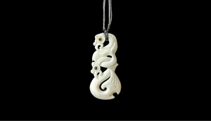 Small Manaia Bone Carving  #30