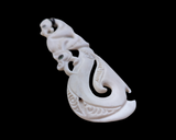 XLarge Bone Carving Manaia #4