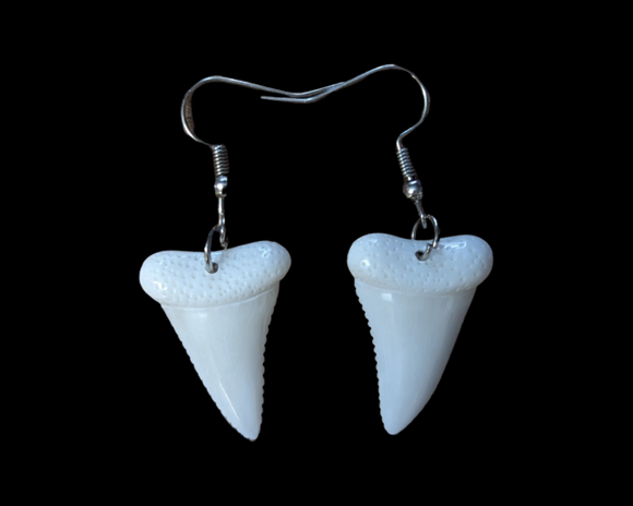 Niho (Tooth) Bone Earrings #27
