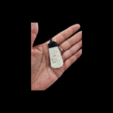 Small Bone Carving Toki Triple Koru  #27B