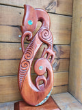 Large Carved Manaia Trophy