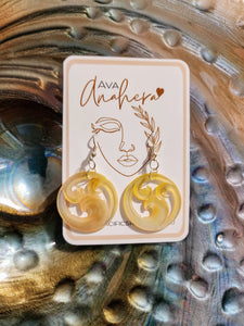 Koru Mother of Pearl Earrings