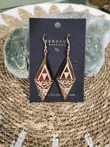 Rerehua Maui Earrings - ROSE GOLD