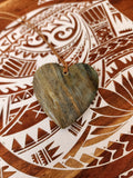 #B25 Heart (50mm) Obay Stone