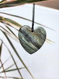 #B26 Heart (50mm) Obay Stone