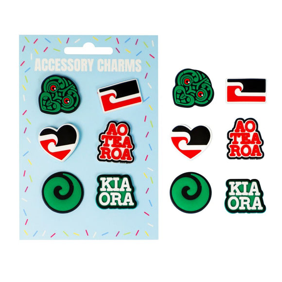 Soft NZ Charms for Crocs Tiki