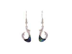 Paua Hook Earrings