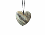 #B26 Heart (50mm) Obay Stone
