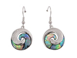 Paua Koru Earrings #13