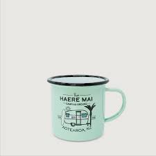 Haere Mai Enamel Mug