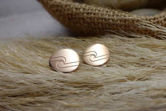 Rerehua Tino Studs - ROSE GOLD
