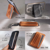 Legacy - Magnetic Wallet with stand (Black)