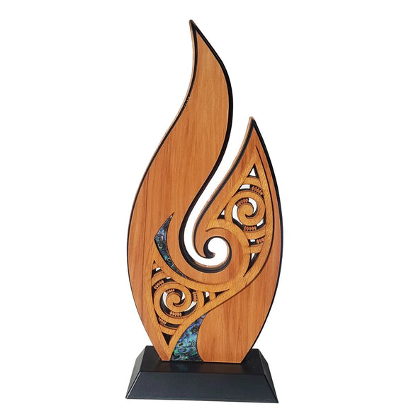 Large Standing Flame Trophy