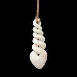 #W1 Pikorua (Twist) Whale Bone 80mm