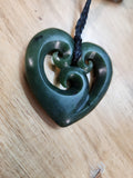 #2A Heart Triple Koru (50mm)