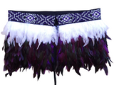 # Q Kākahu (Korowai) -  Purple - Medium