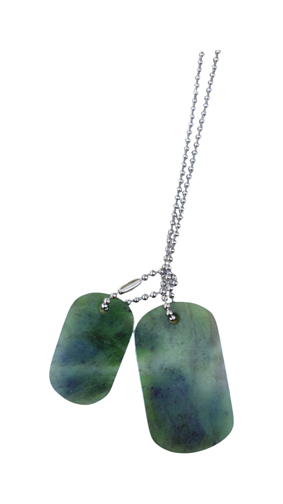Pounamu Dog Tag