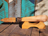 Small Taiaha Display on Stand