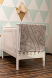 Baby knitted Blanket - Grey