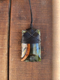 #B Pounamu Rimu Wood Toki