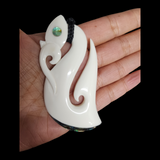 Medium Bone Carving Manaia #19