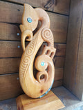 Large Carved Manaia Trophy