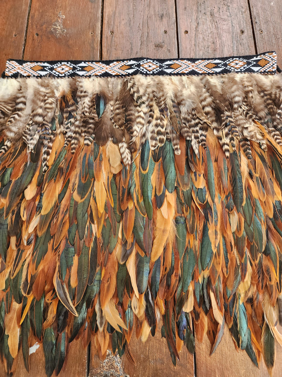 # 3 Kākahu (Korowai) - Brown Pheasant (1 year old)