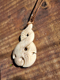 #W3 Pikorua (Twist) Whale Bone 70mm