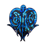 Paua Heart onesie