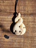 #W3 Pikorua (Twist) Whale Bone 70mm