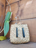 #11 Pounamu Earrings (50mm)