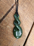 #37A Pikorua Greenstone(70mm)