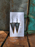 Mother of Pearl Earrings Triangle