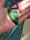 # 8 Koru Heart Breastplate Pair (70mm)
