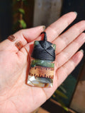 #C Pounamu Rimu Wood Toki