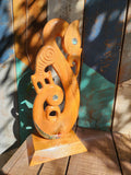 Large Carved Manaia Trophy