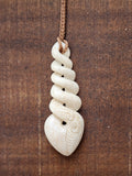 #W1 Pikorua (Twist) Whale Bone 80mm