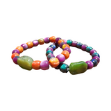 Small Pounamu Bead Bracelet