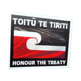 Car Sticker Toitu Te Tiriti