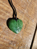 #64 Small Carved Heart (30mm)