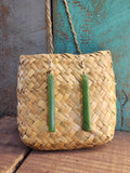 #70B Greenstone Earrings (60mm)