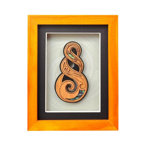 Small  Framed Pikorua (Twist)