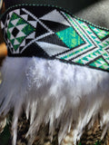 #A17 Green Kākahu ( Korowai ) - Half Length