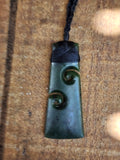 #A54 Toki with double Koru (70mm)