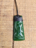 Green Resin Toki Pendant