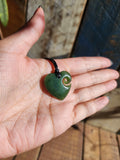 #B30 Manawa Koru Heart Pendant (25mm)