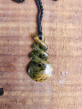 #37 Pikorua Greenstone(40mm)
